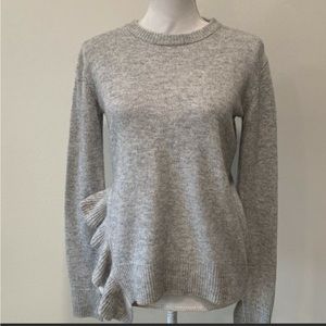 10 Crosby Derek Lam flounced hem sweater